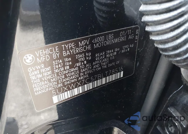 5UXWX7C57BLT78516: 44021079