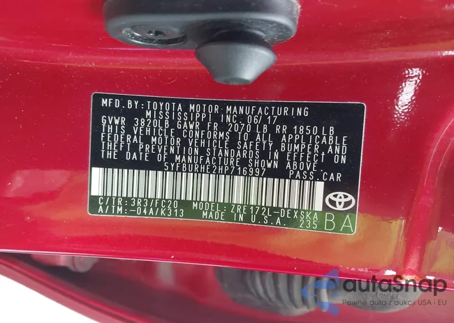 5YFBURHE2HP716997: 44021171