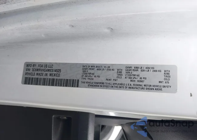 3C6MRVHG4ME514525: 44021183