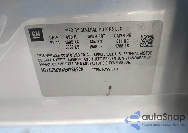 1G1JC5SHXE4186229: 44020520