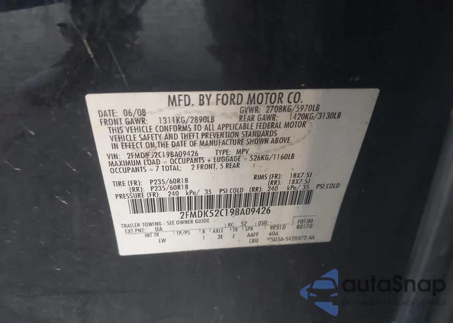 2FMDK52C19BA09426: 44020558