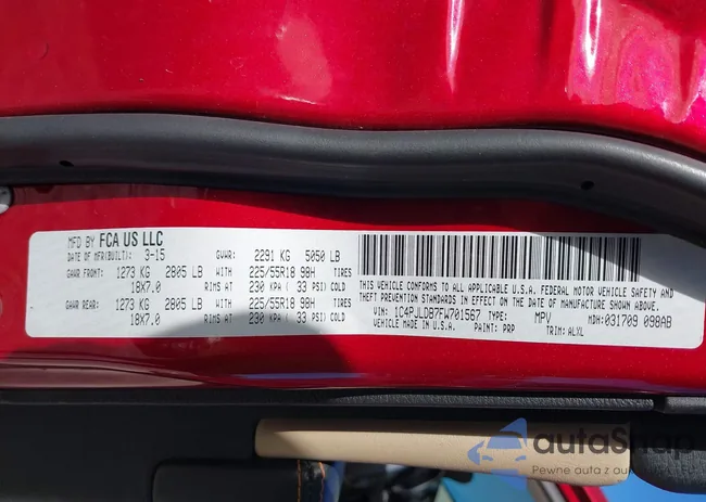 1C4PJLDB7FW701567: 44020585