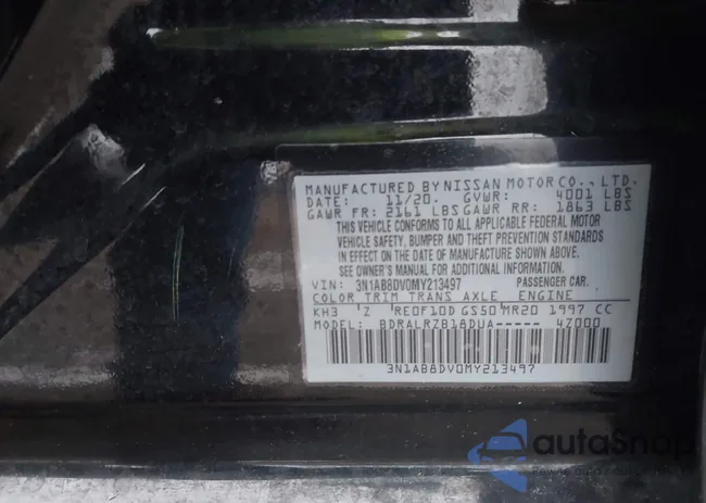 3N1AB8DV0MY213497: 44022053