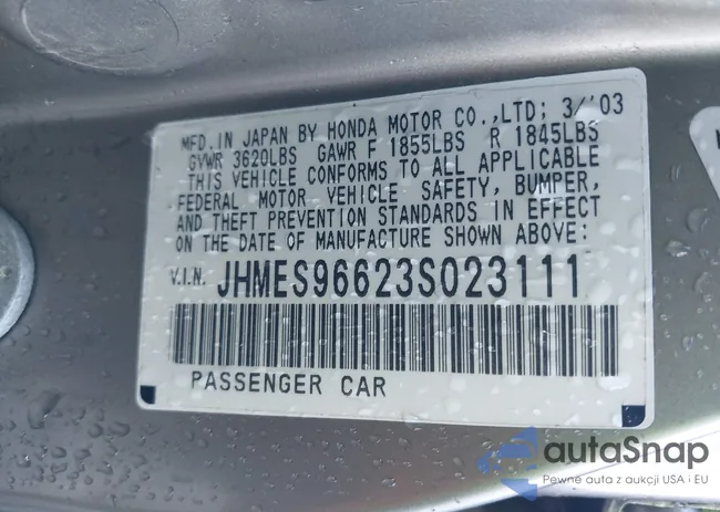 JHMES96623S023111: 44021353