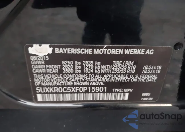 5UXKR0C5XF0P15901: 44023137