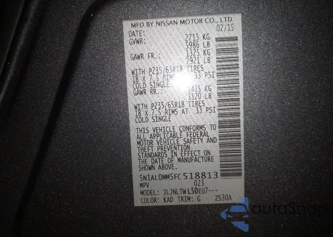 5N1AL0MM5FC518813: 44023937