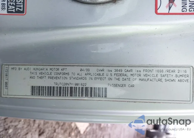 TRUTC28N7Y1001822: 44023557