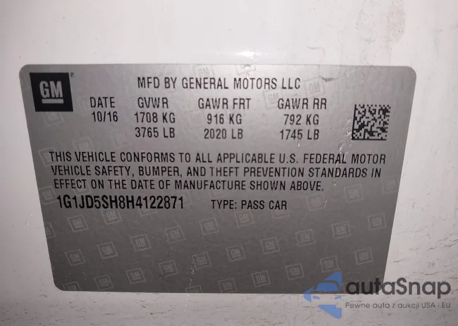 1G1JD5SH8H4122871: 44024760