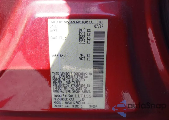 1N4AL3AP5DC117155: 44024254