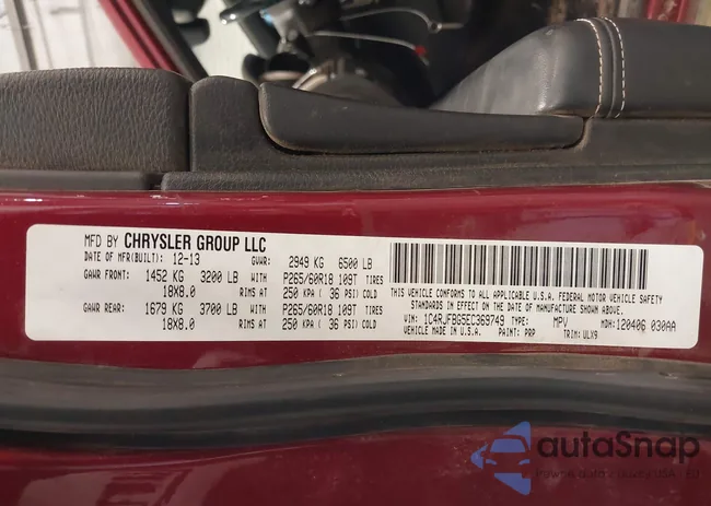 1C4RJFBG5EC369749: 44025802