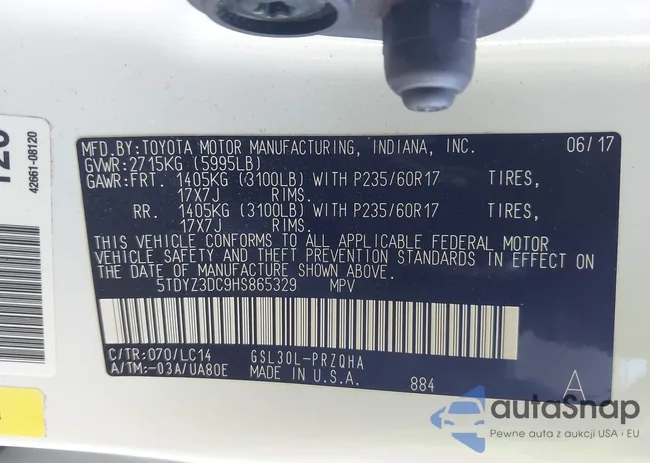 5TDYZ3DC9HS865329: 44025835