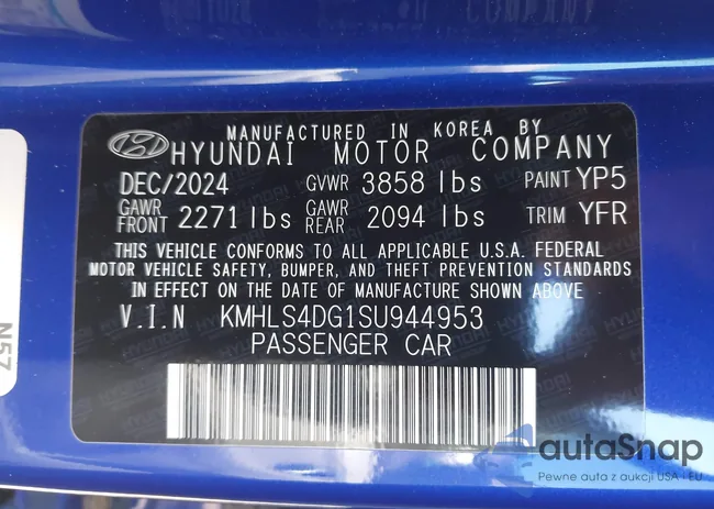 KMHLS4DG1SU944953: 44025845