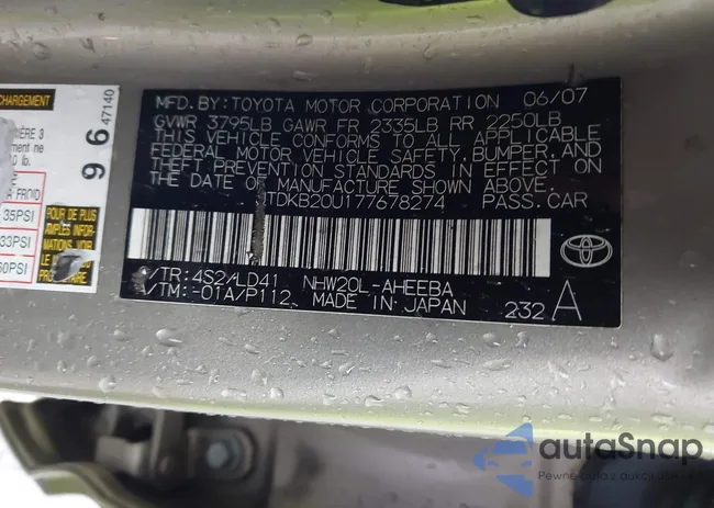 JTDKB20U177678274: 44025976