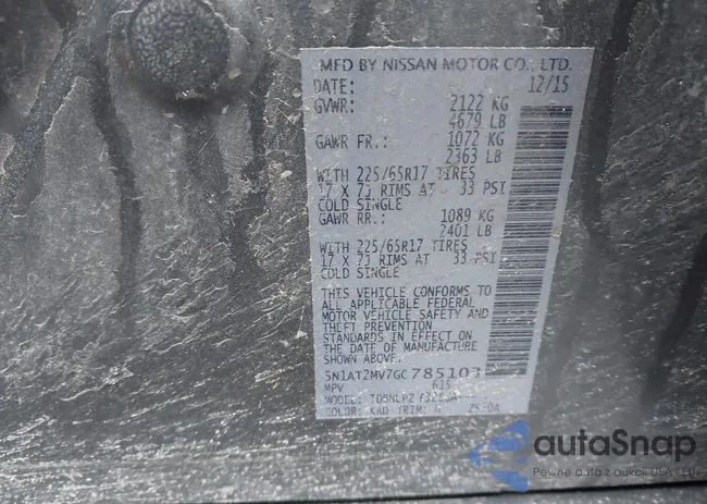 5N1AT2MV7GC785103: 44025269