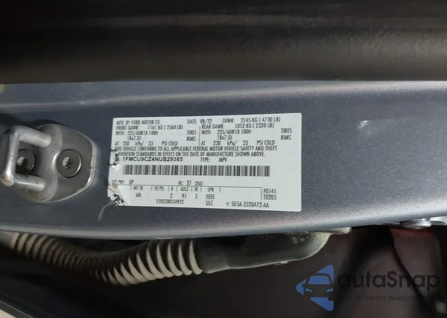 1FMCU9CZ4NUB29385: 44025317