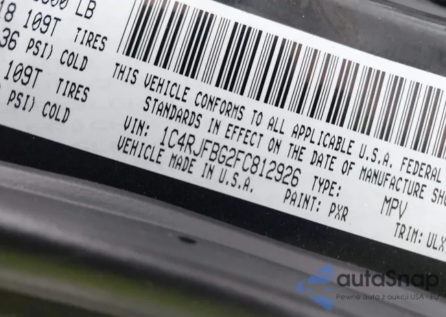 1C4RJFBG2FC812926: 44025409