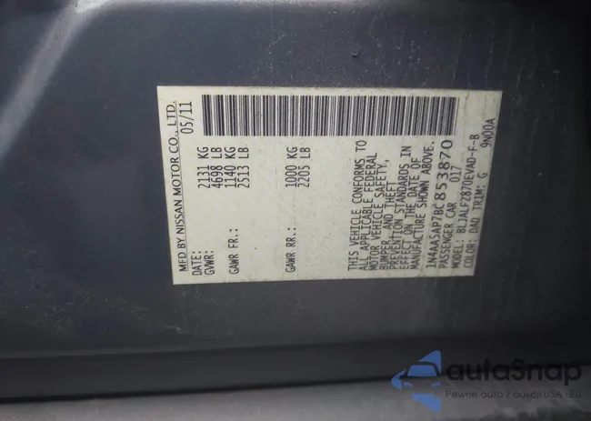 1N4AA5AP7BC853870: 44025603