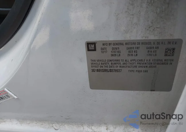 3G1BE6SM9JS578937: 44026900