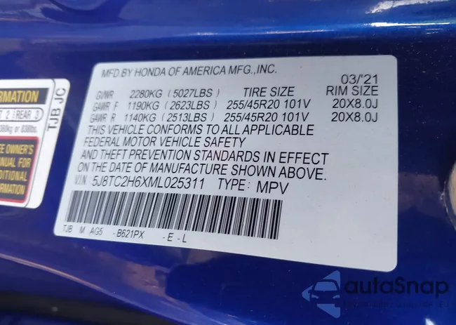 5J8TC2H6XML025311: 44027172