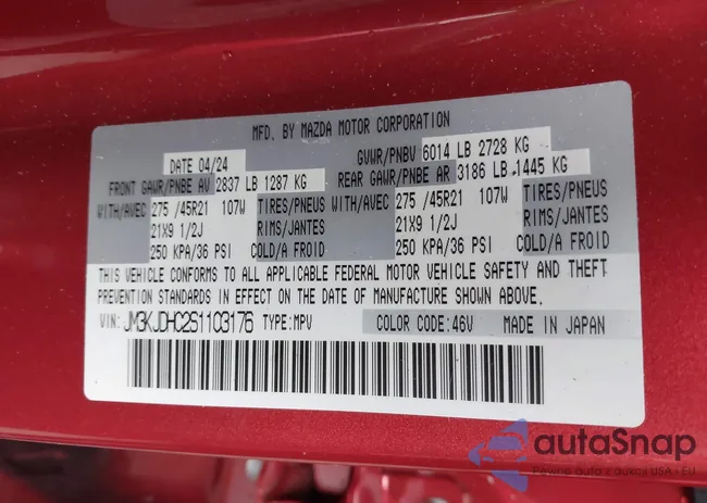 JM3KJDHC2S1103176: 44026353