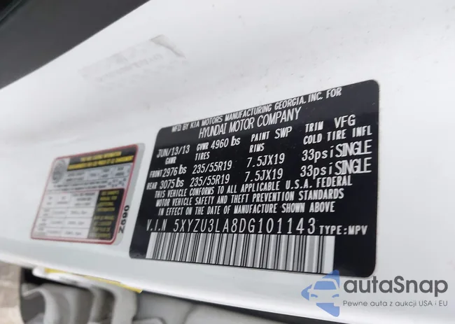 5XYZU3LA8DG101143: 44026545