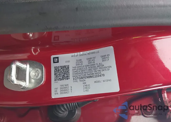 1GTG6FEN9M1110470: 44027650