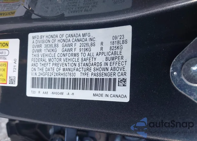 2HGFE2F2XRH507630: 44028107