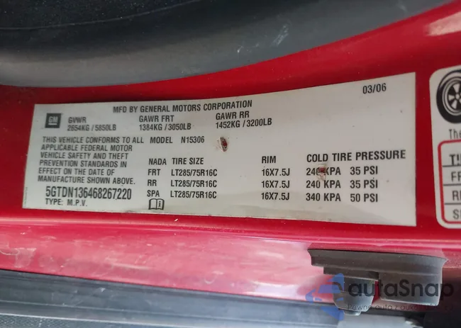 5GTDN136468267220: 44028124