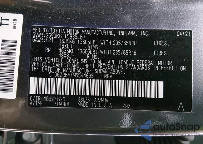 5TDGZRBH4MS541695: 44028130