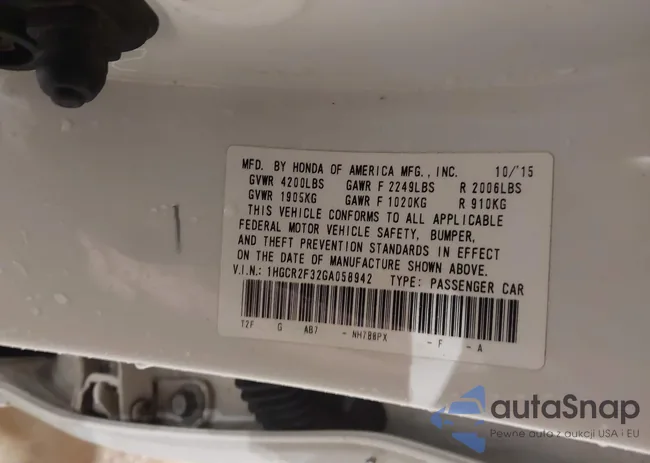 1HGCR2F32GA058942: 44028154