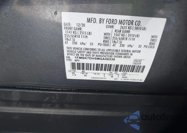 1FMSK7DH5MGA56536: 44028737