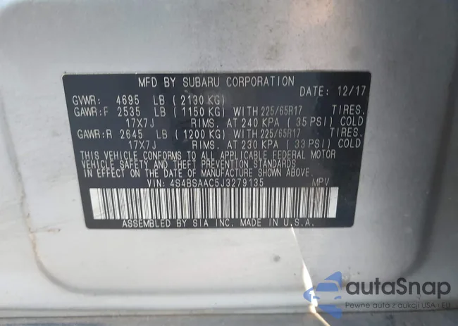 4S4BSAAC5J3279135: 44028856