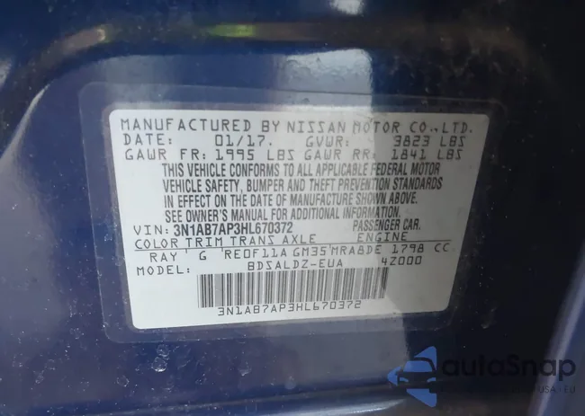 3N1AB7AP3HL670372: 44028873