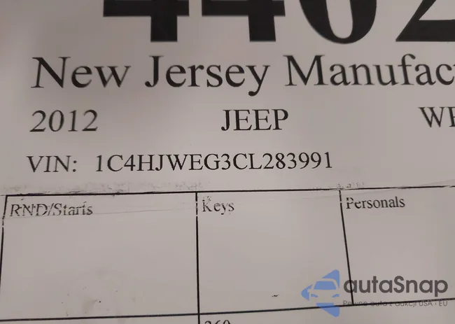 1C4HJWEG3CL283991: 44029063