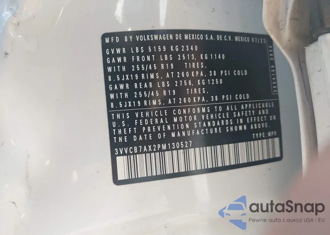 3VVCB7AX2PM130527: 44029168