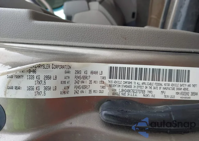 1J8HG48K76C273769: 44028362