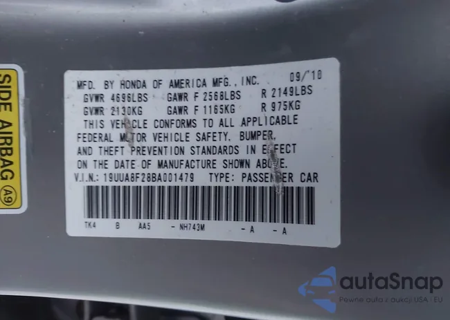 19UUA8F28BA001479: 44028622