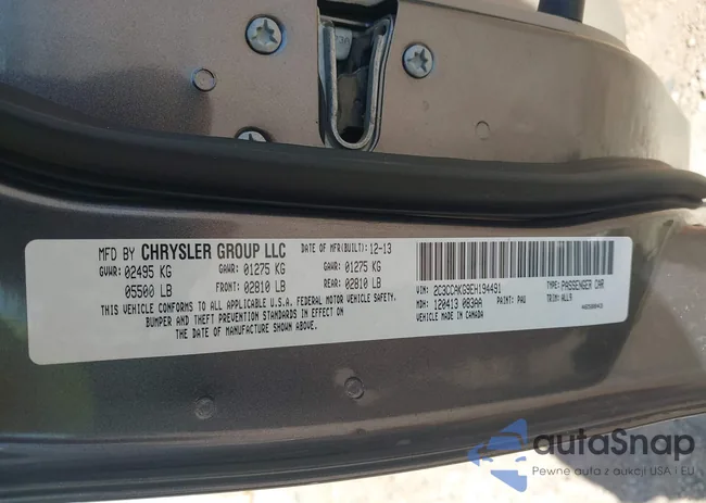 2C3CCAKG9EH194491: 44029648