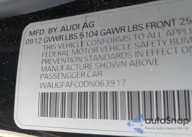 WAUGFAFC0DN063917: 44029679