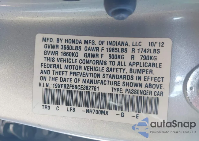 19XFB2F56CE382761: 44030120