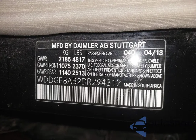 WDDGF8AB2DR294312: 44029235