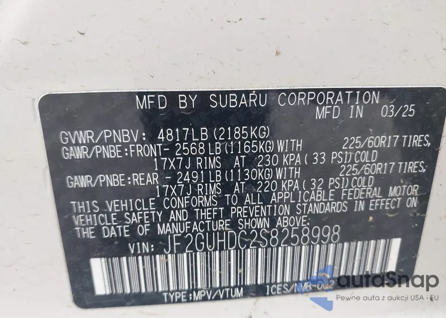 JF2GUHDC2S8258998: 44029433