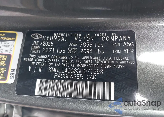 KMHLL4DG8SU071893: 44029476