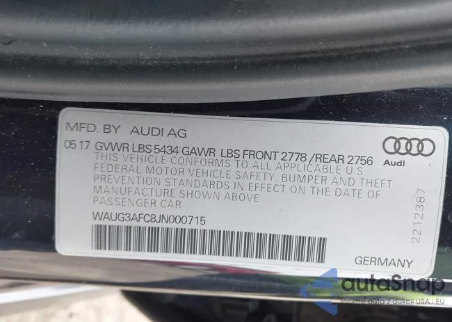 WAUG3AFC8JN000715: 44029575