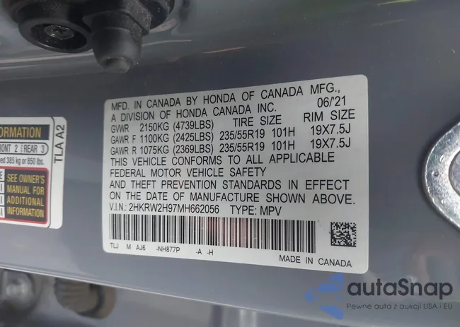 2HKRW2H97MH662056: 44030930