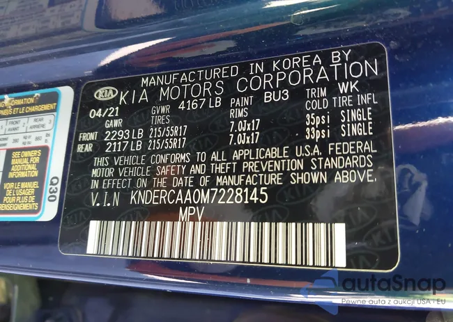 KNDERCAA0M7228145: 44030944