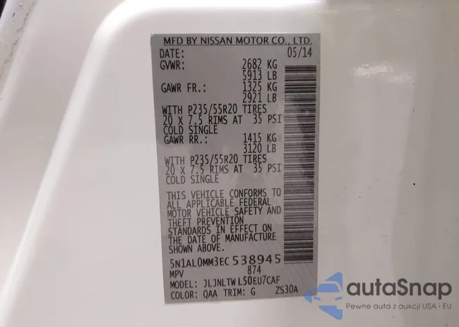 5N1AL0MM3EC538945: 44030289