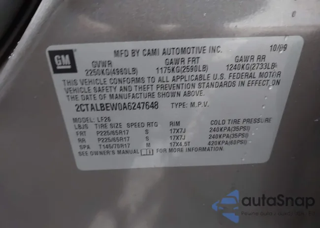 2CTALBEW0A6247648: 44030338