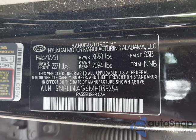 5NPLL4AG6MH035254: 44030601