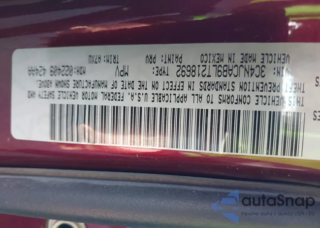 3C4NJCAB9LT218692: 44032009